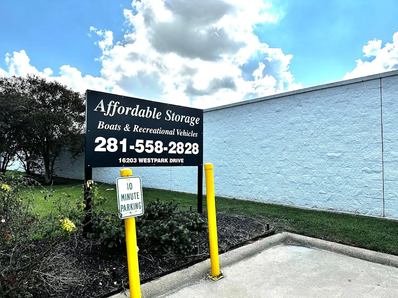 Affordable Storage, RV storage in Houston