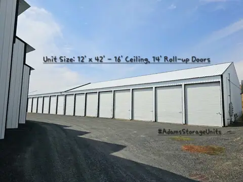 Adams Storage Units in Moscow, ID