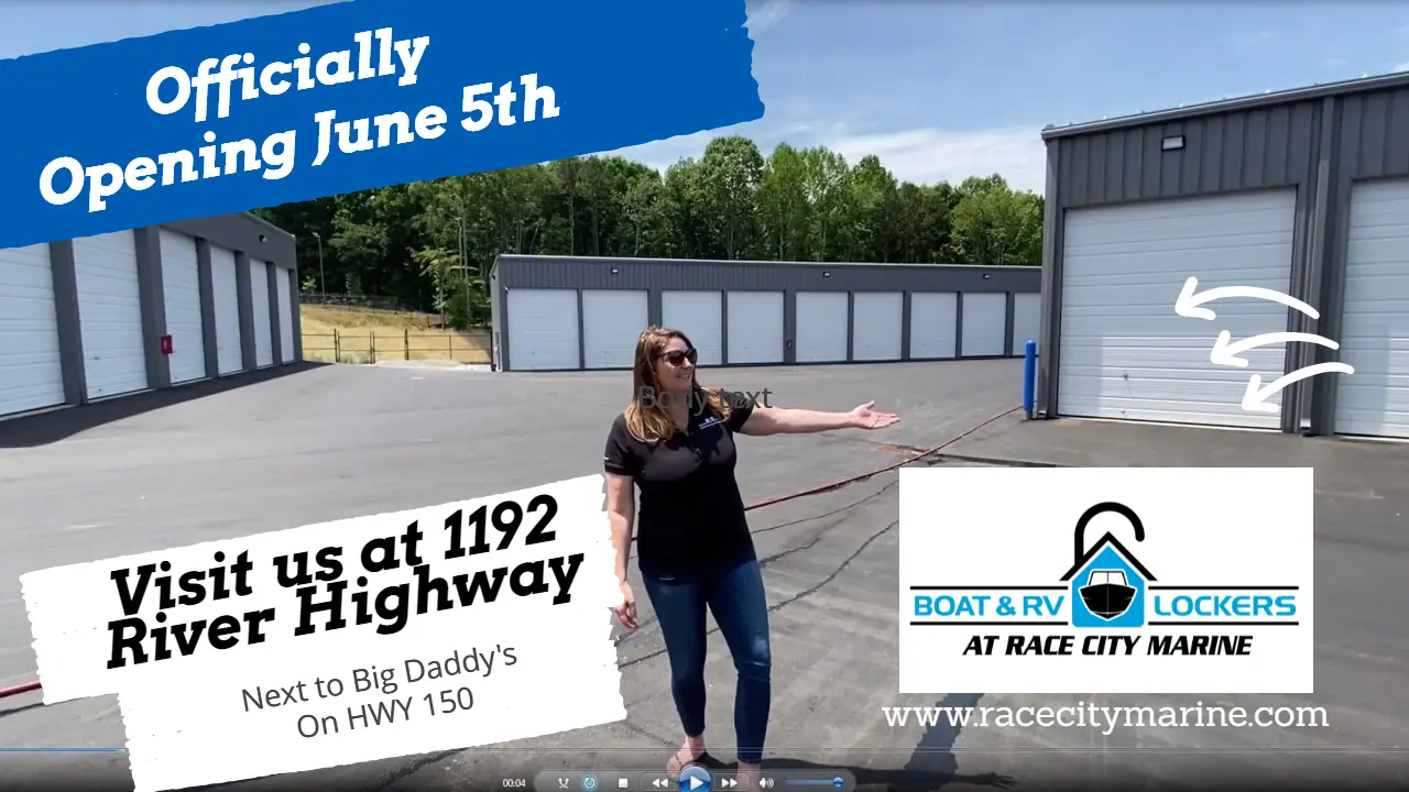 Boat & RV Lockers at Race City Marine, RV storage in Mooresville
