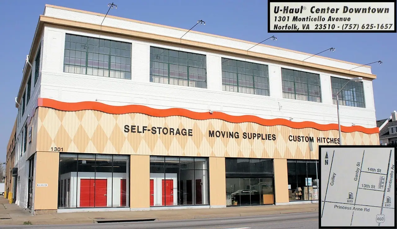 Self-Storage at U-Haul, RV storage in Norfolk