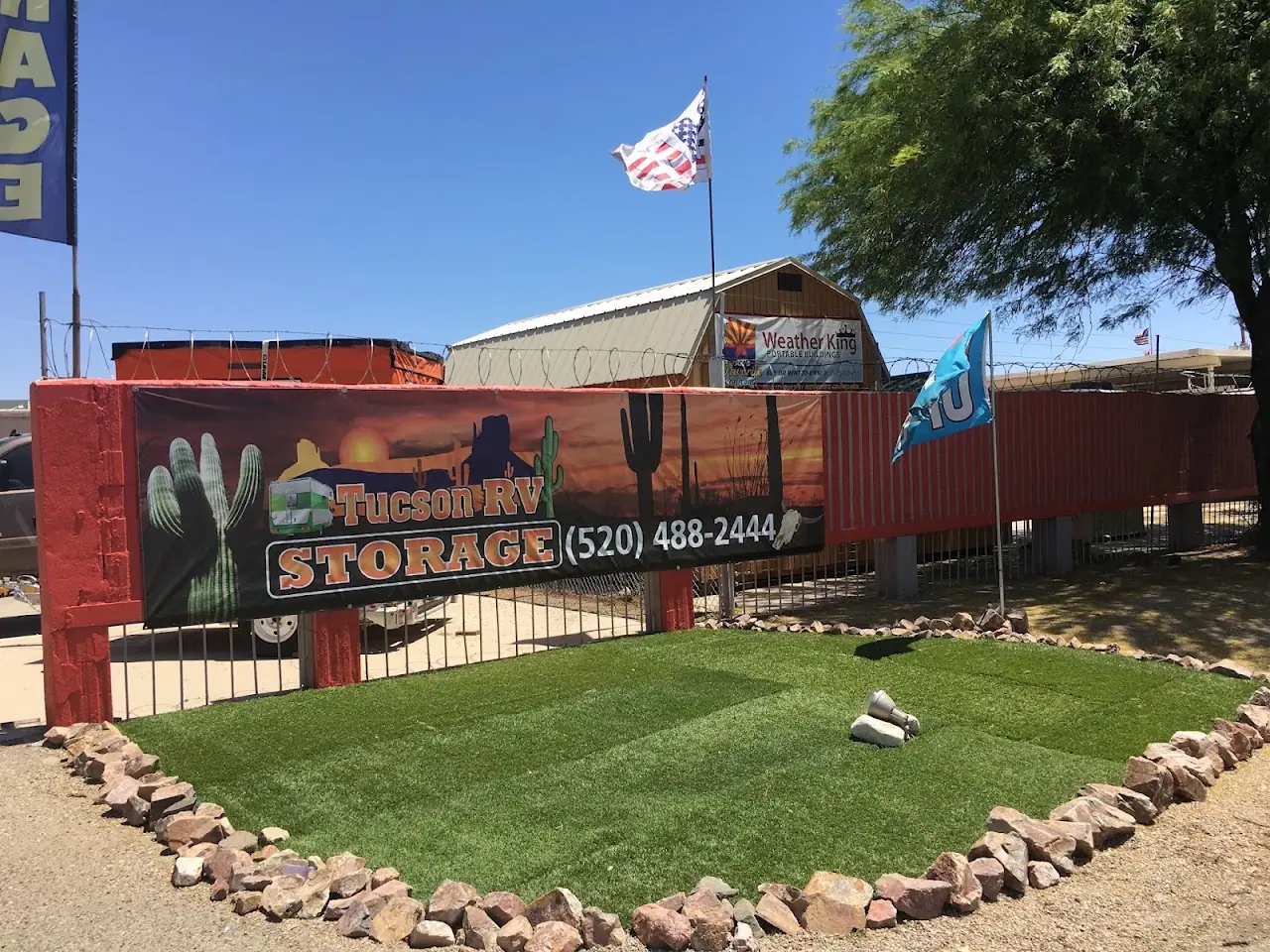 Tucson RV Storage, RV storage in Tucson