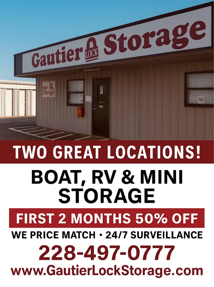 Gautier Lock Storage, RV storage in Gautier