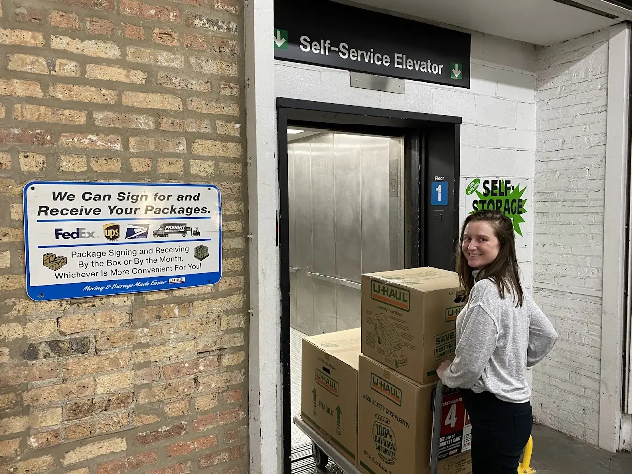 Self-Storage at U-Haul, RV storage in Chicago
