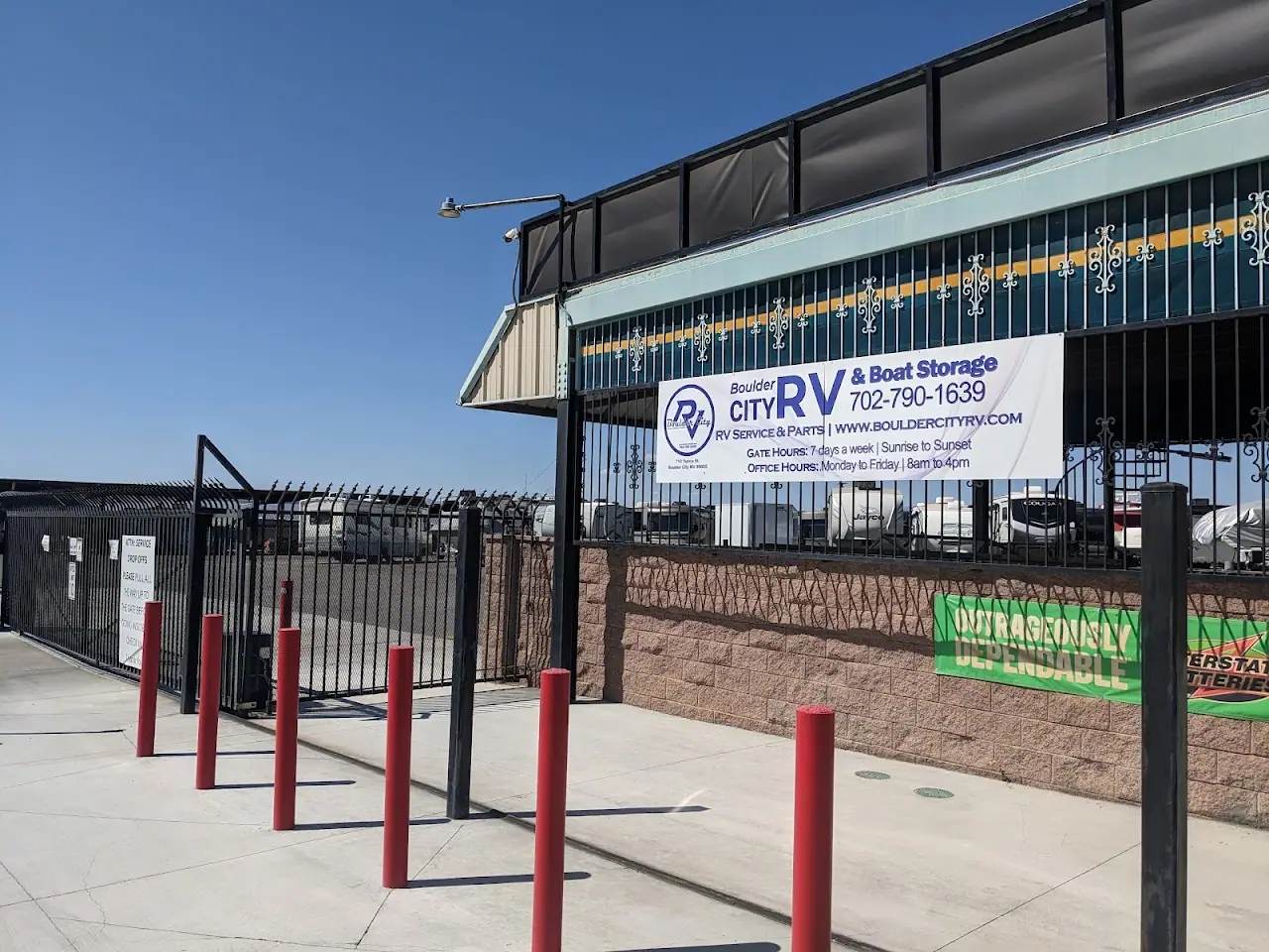 Boulder City RV, RV storage in Boulder City