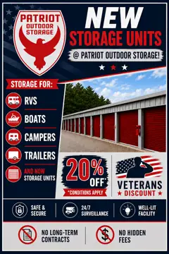 Patriot Outdoor Storage LLC in Tabor City, NC