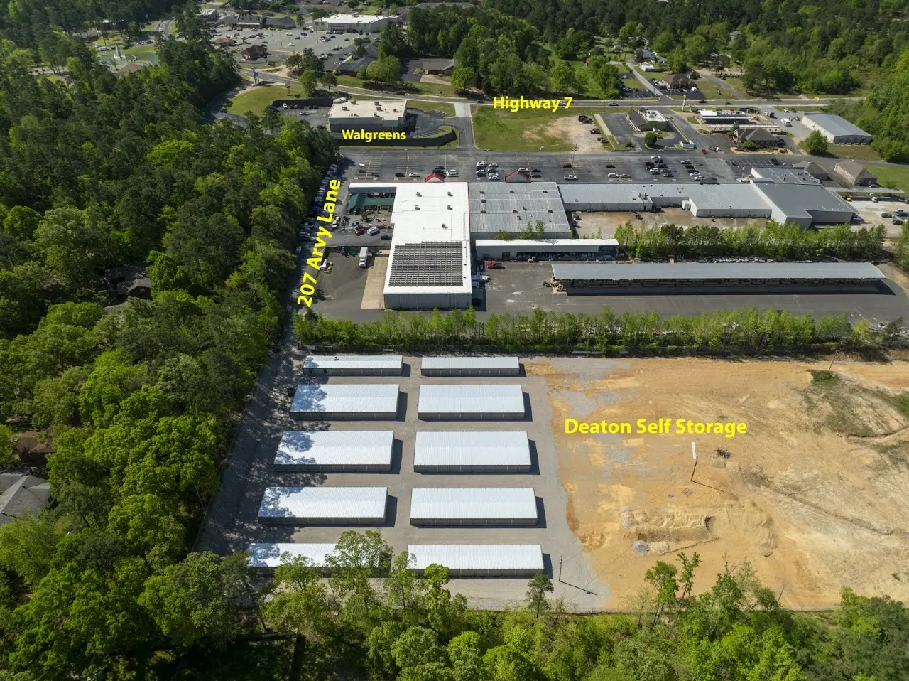Deaton Self Storage, RV storage in Hot Springs
