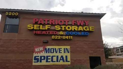 Patriot Freeway Self Storage, RV storage in El Paso