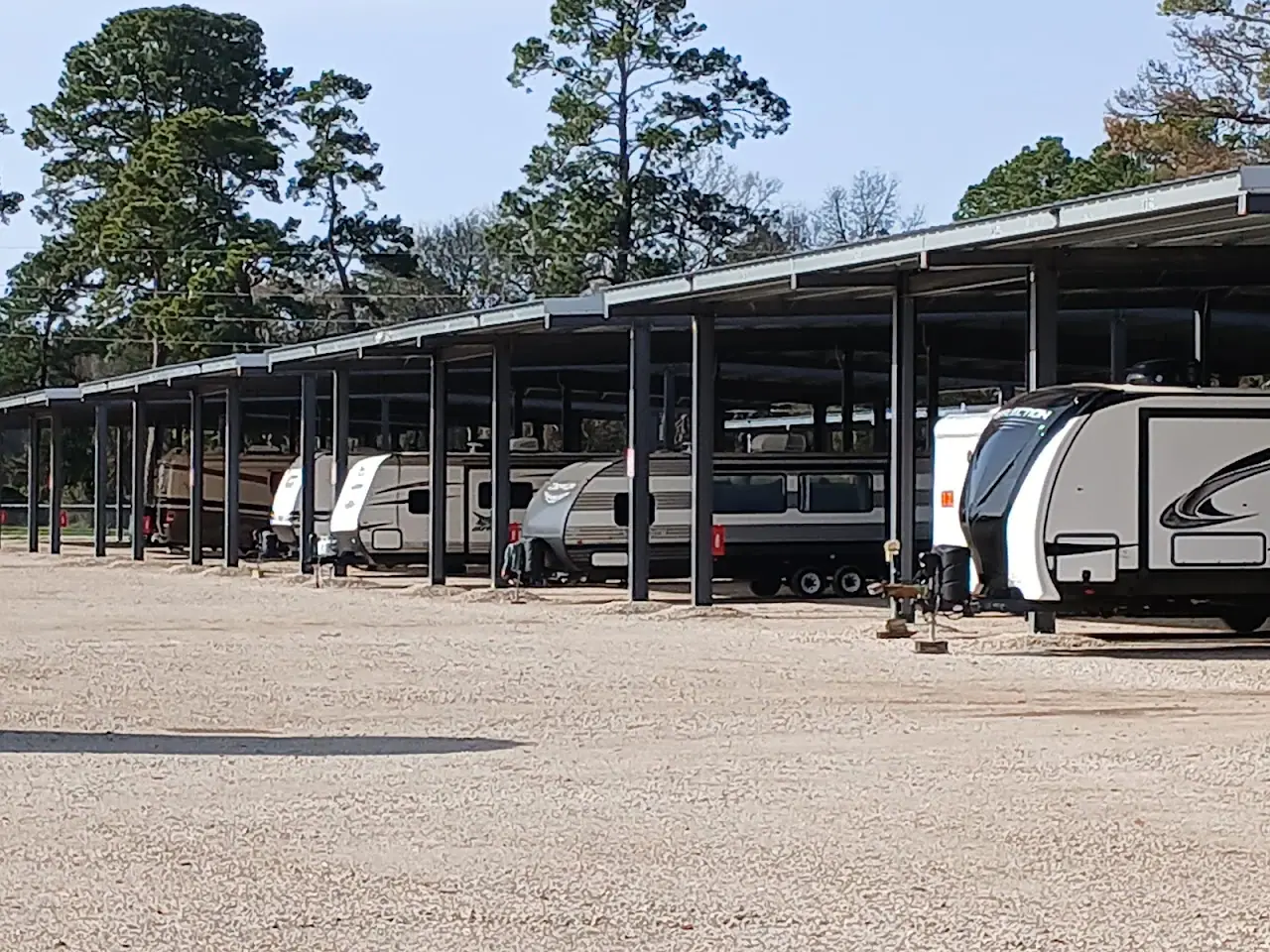 Tejas Hufsmith Boat & RV Storage, RV storage in Tomball