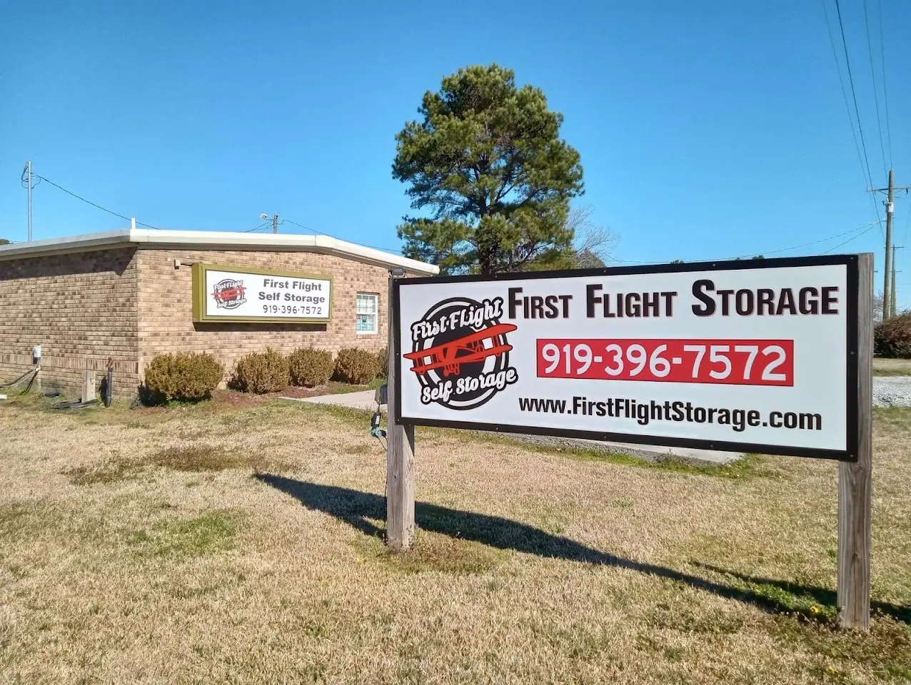 First Flight Storage, RV storage in Goldsboro