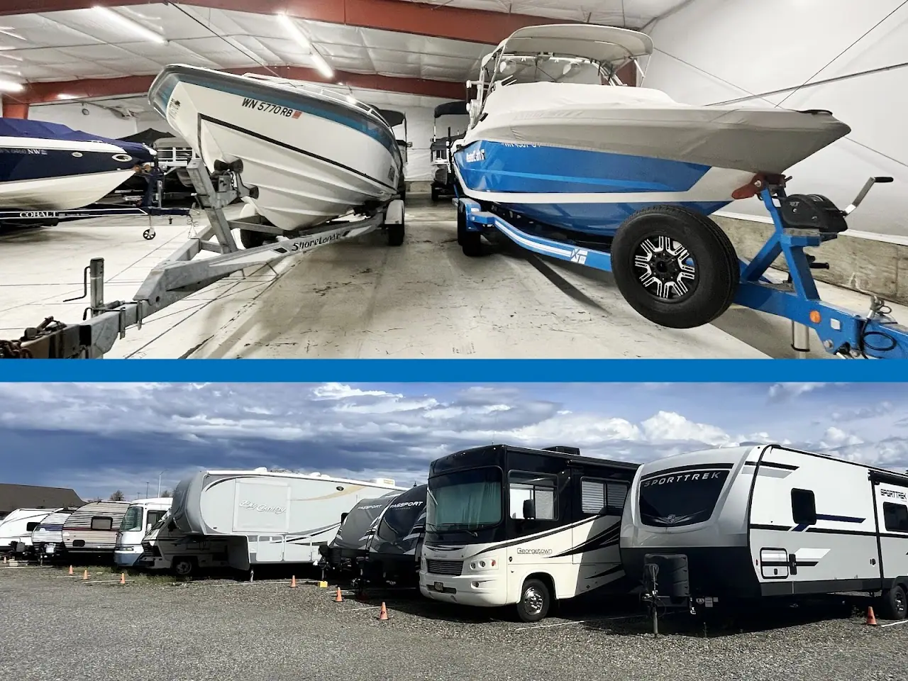 Glacier West Boat Storage, RV storage in Chelan