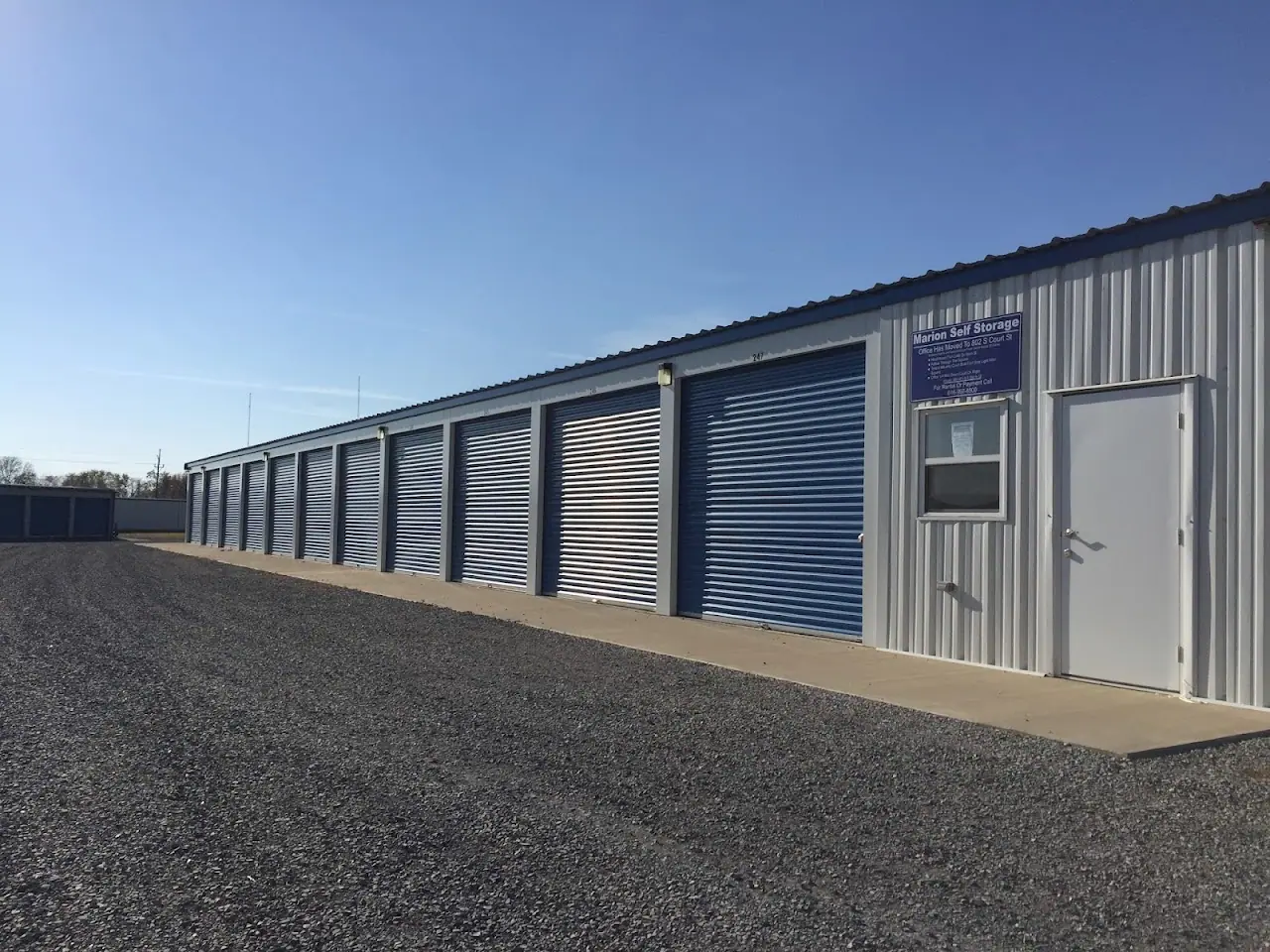Marion Self Storage, RV storage in Marion