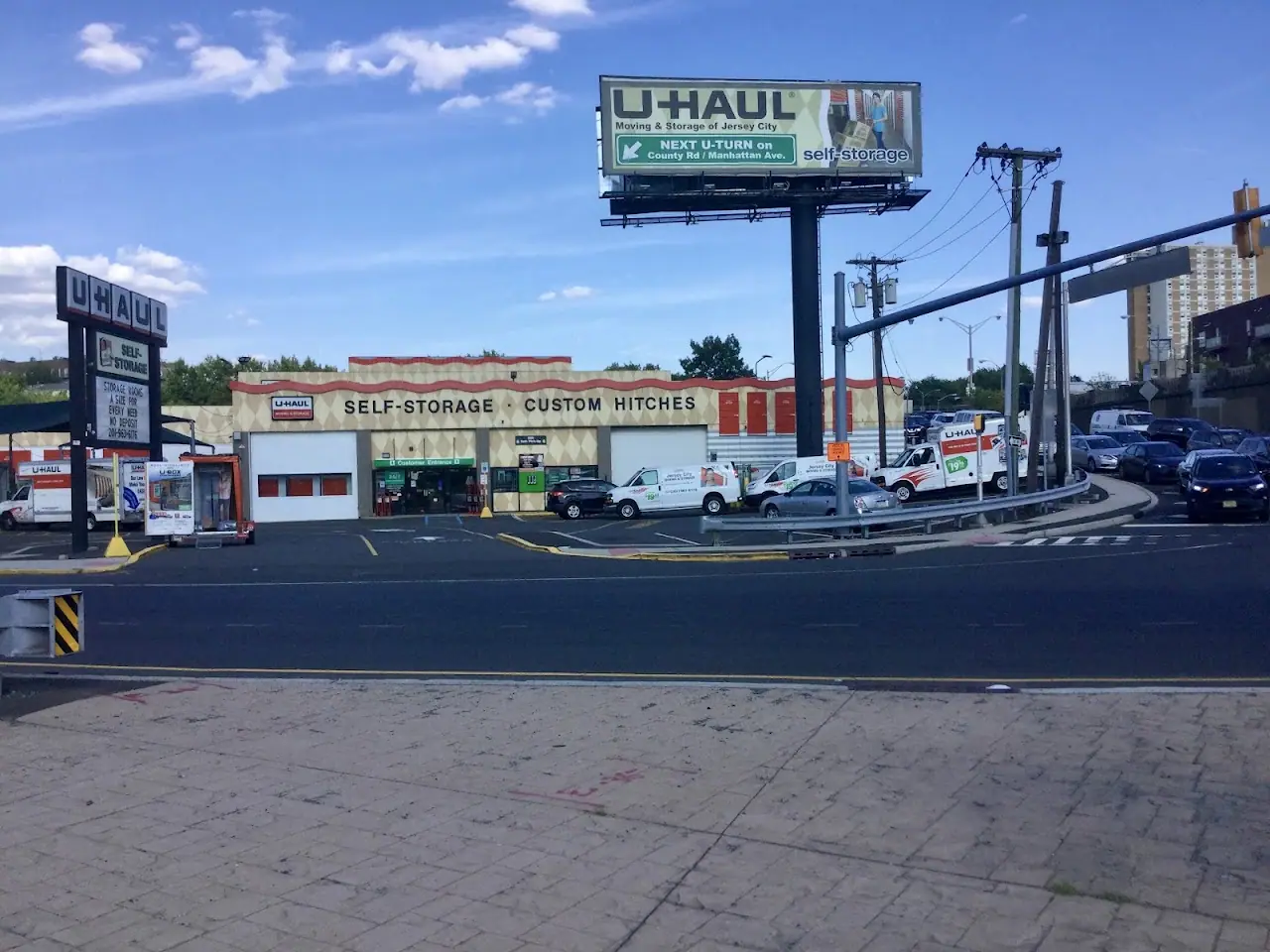Self-Storage at U-Haul, RV storage in Jersey City