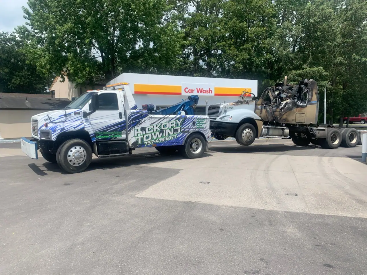 Hickory Towing, RV storage in Chesapeake