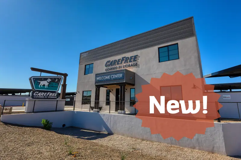 Carefree Covered RV Storage, RV storage in San Tan Valley