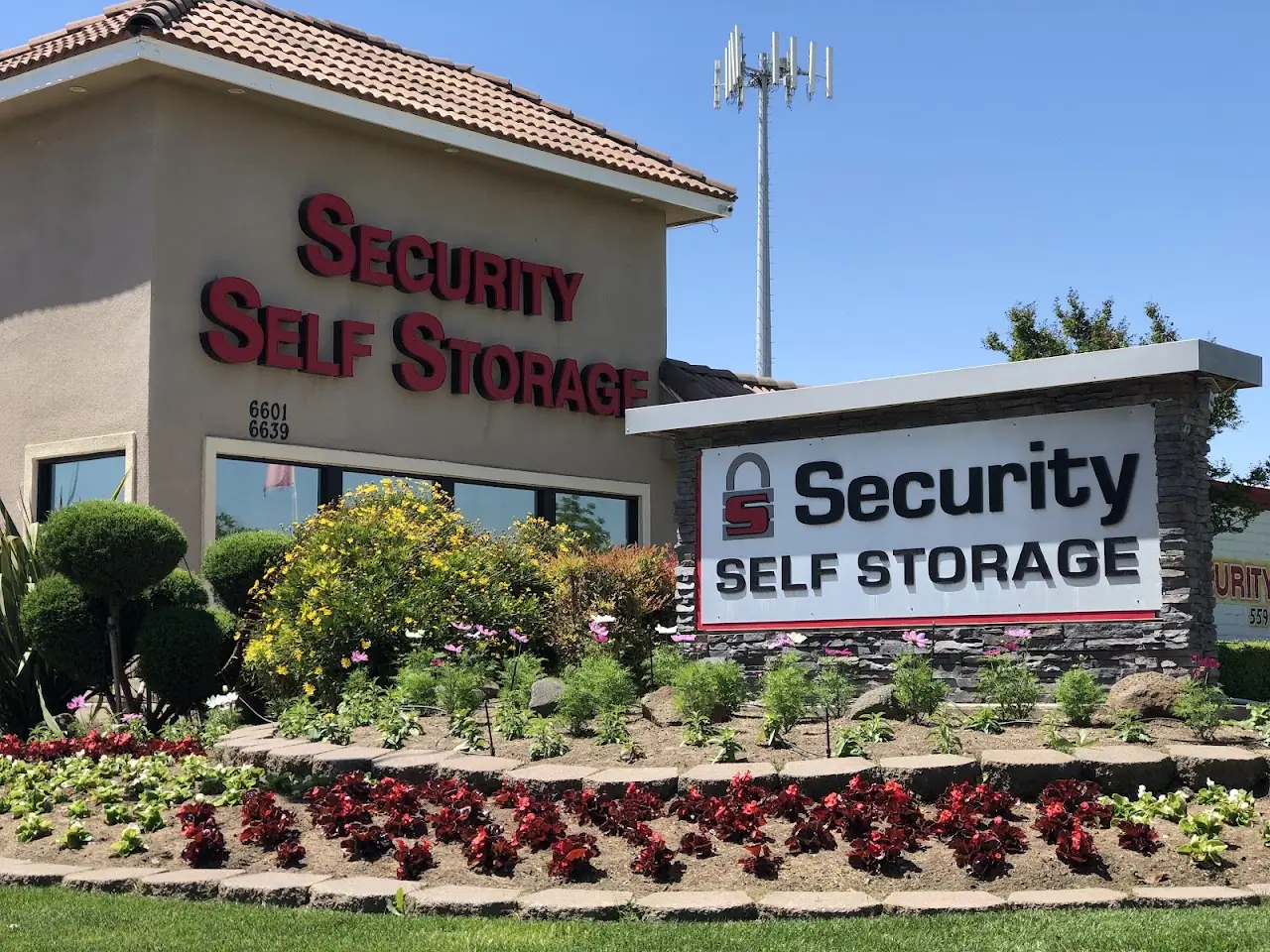 Security Self Storage, RV storage in Visalia