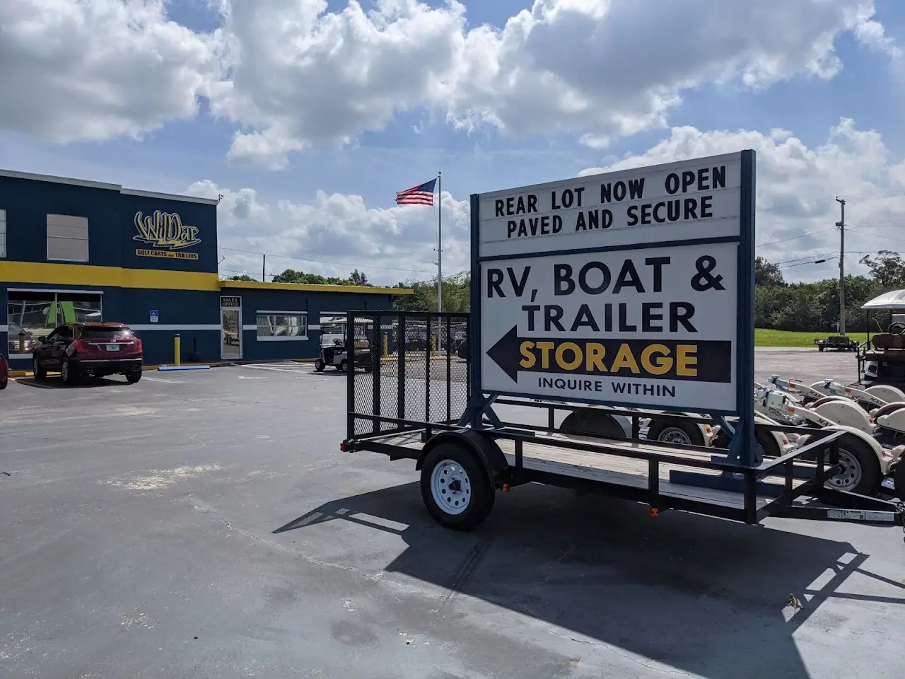Wildar RV, Boat, and Trailer Storage, RV storage in Fort Pierce