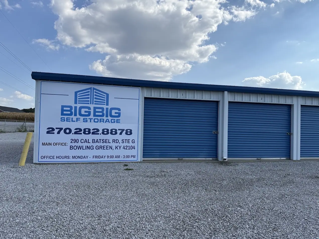 BigBig Self Storage, RV storage in Russellville