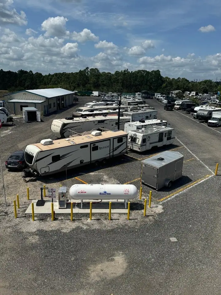 all space storage outdoor parking, RV storage in Cocoa