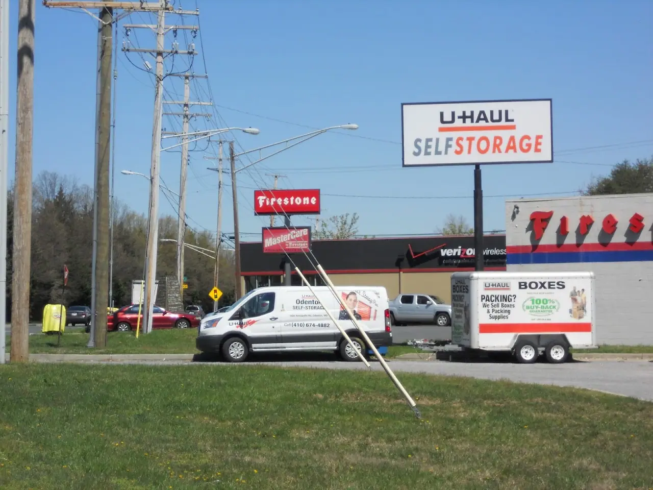 Self-Storage at U-Haul, RV storage in Odenton