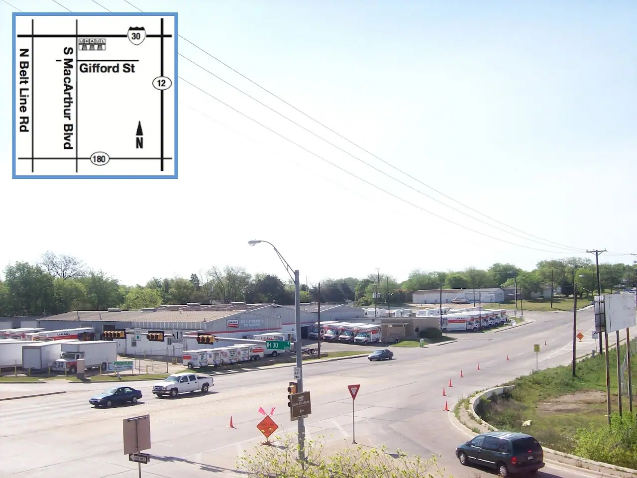 Self-Storage at U-Haul, RV storage in Grand Prairie