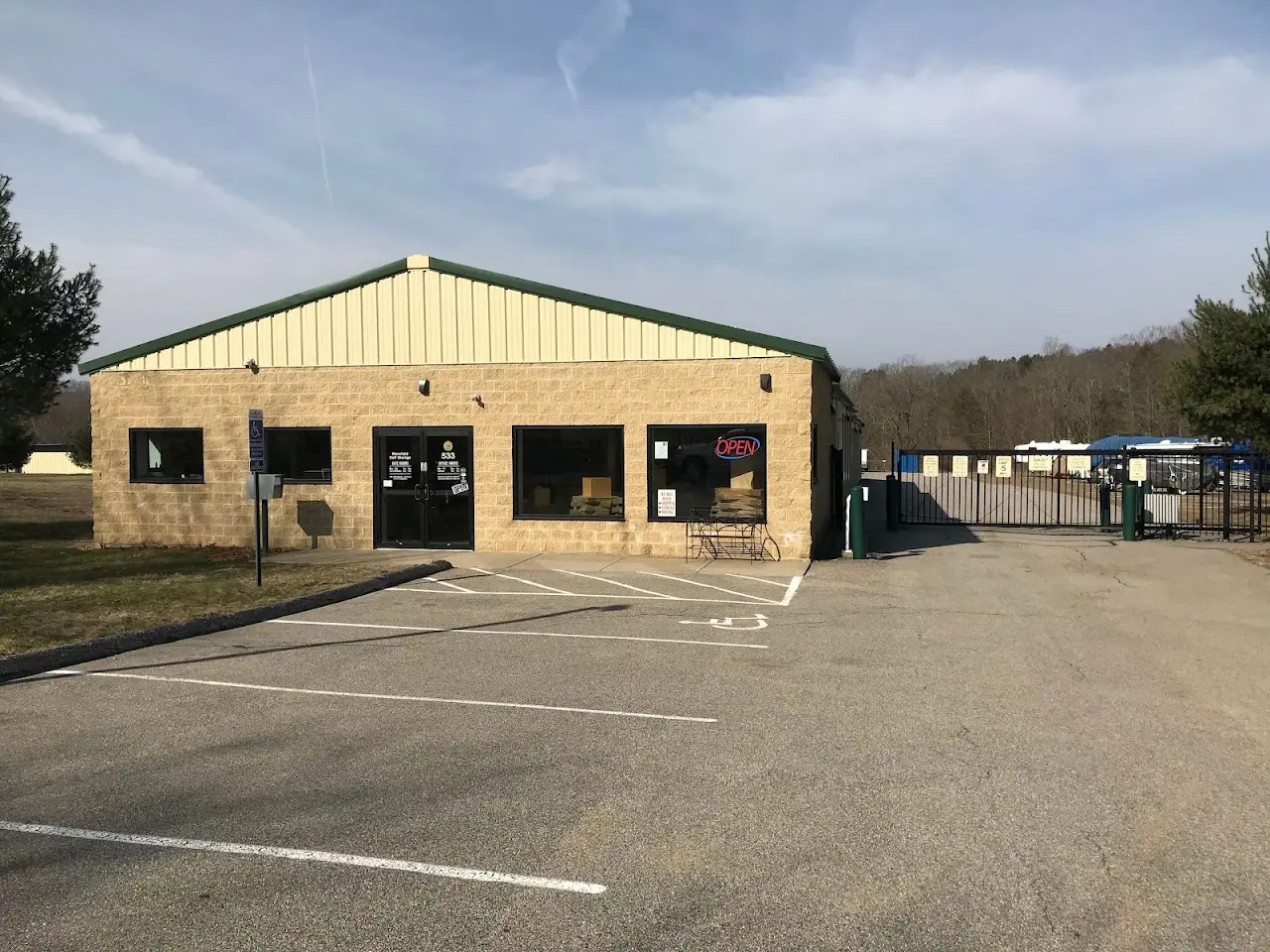 Mansfield Self & RV Storage, RV storage in Mansfield Center