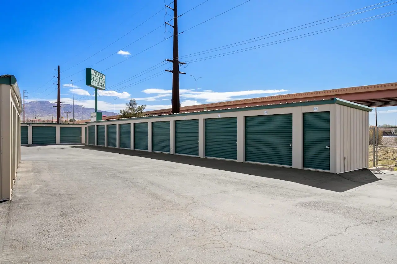 Far West Storage, RV storage in El Paso