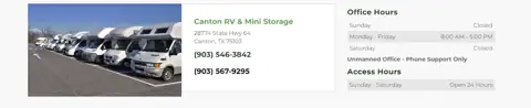 Canton RV & Mini Storage photo 2