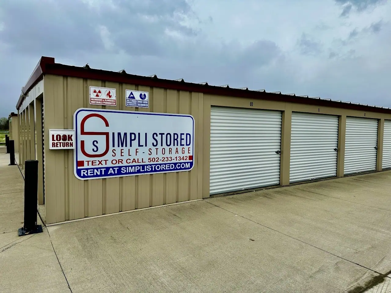 Simpli Stored Self-Storage, RV storage in Bedford