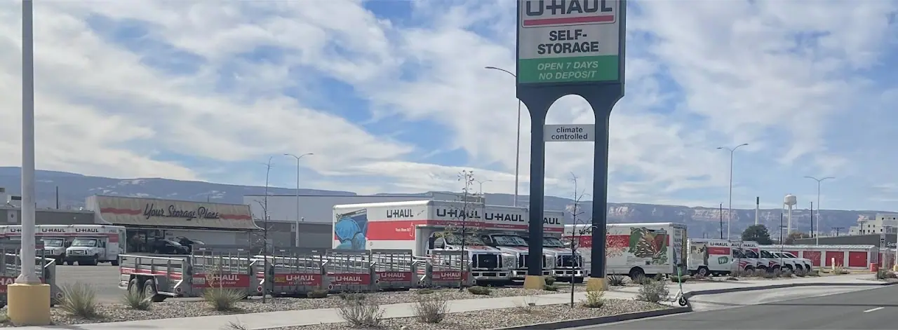 Self-Storage at U-Haul, RV storage in Grand Junction
