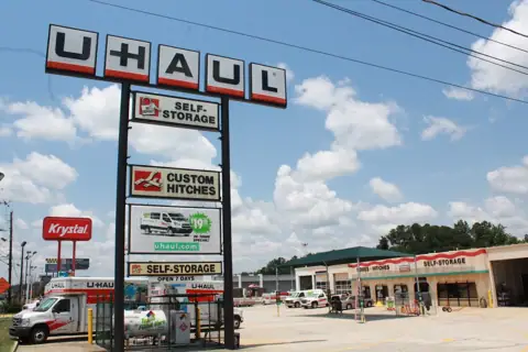 Self-Storage at U-Haul in Augusta, GA
