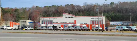 Self-Storage at U-Haul in Pelham, AL
