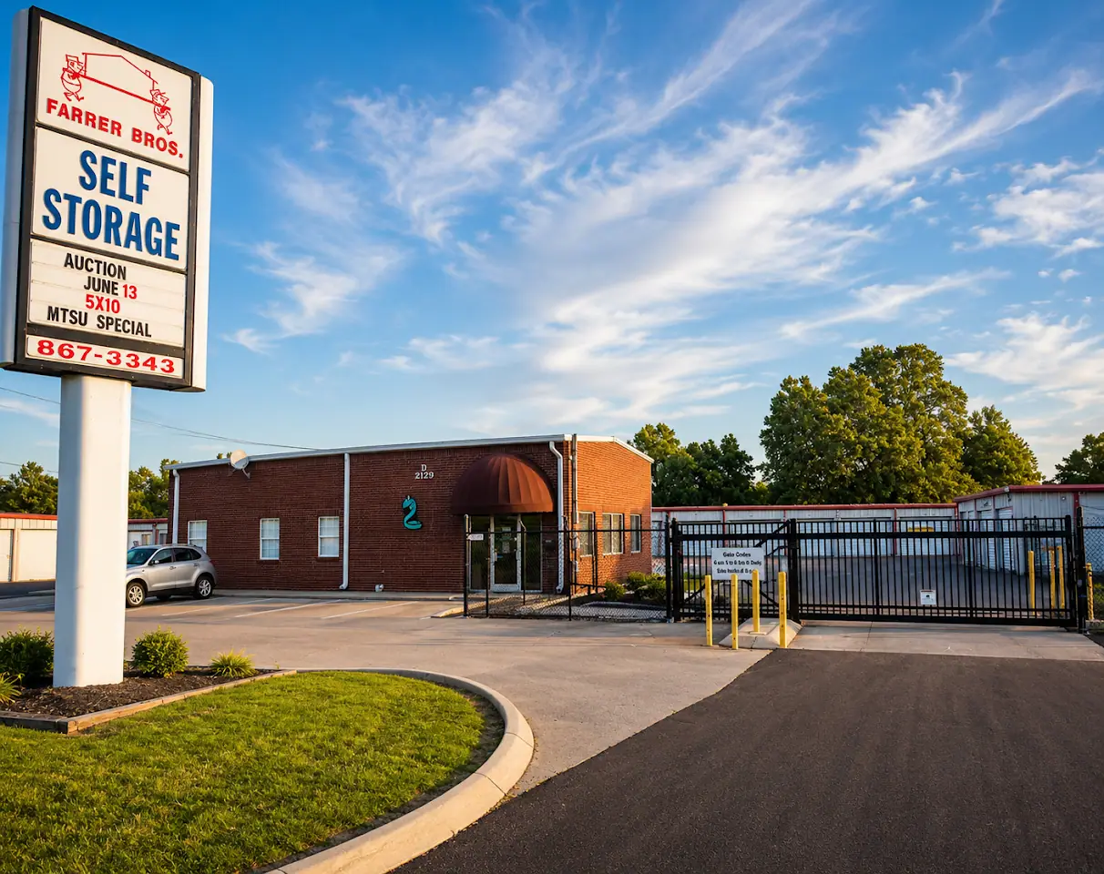 Farrer Brothers Self Storage, RV storage in Murfreesboro