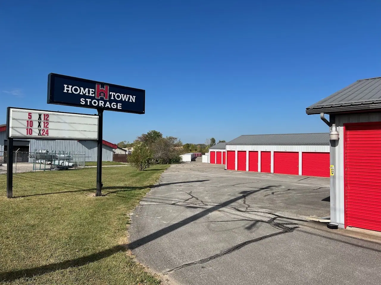 Martinsville Hometown Storage, RV storage in Martinsville