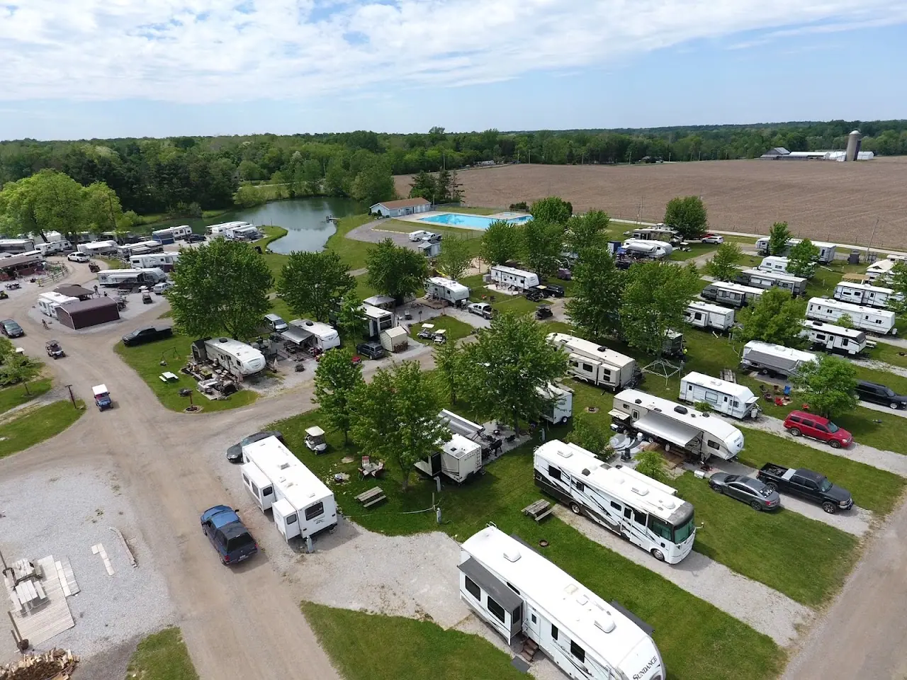 Walnut Grove RV Resort, RV storage in Tiffin