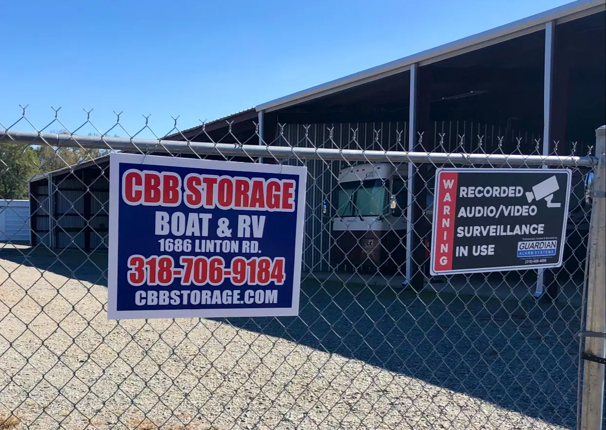 CBB Boat & RV Storage, RV storage in Benton