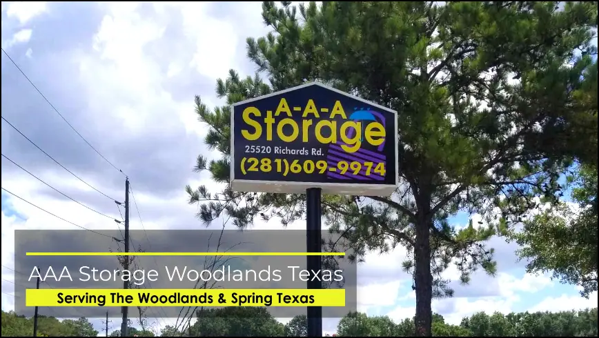 AAA Storage Woodlands Texas, RV storage in Spring