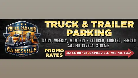 Truck Parking Gainesville in Gainesville, TX