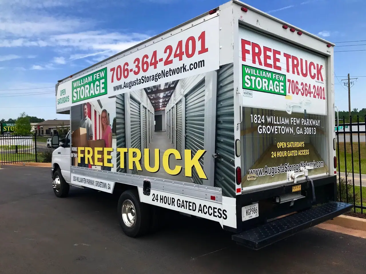 William Few Storage, RV storage in Grovetown