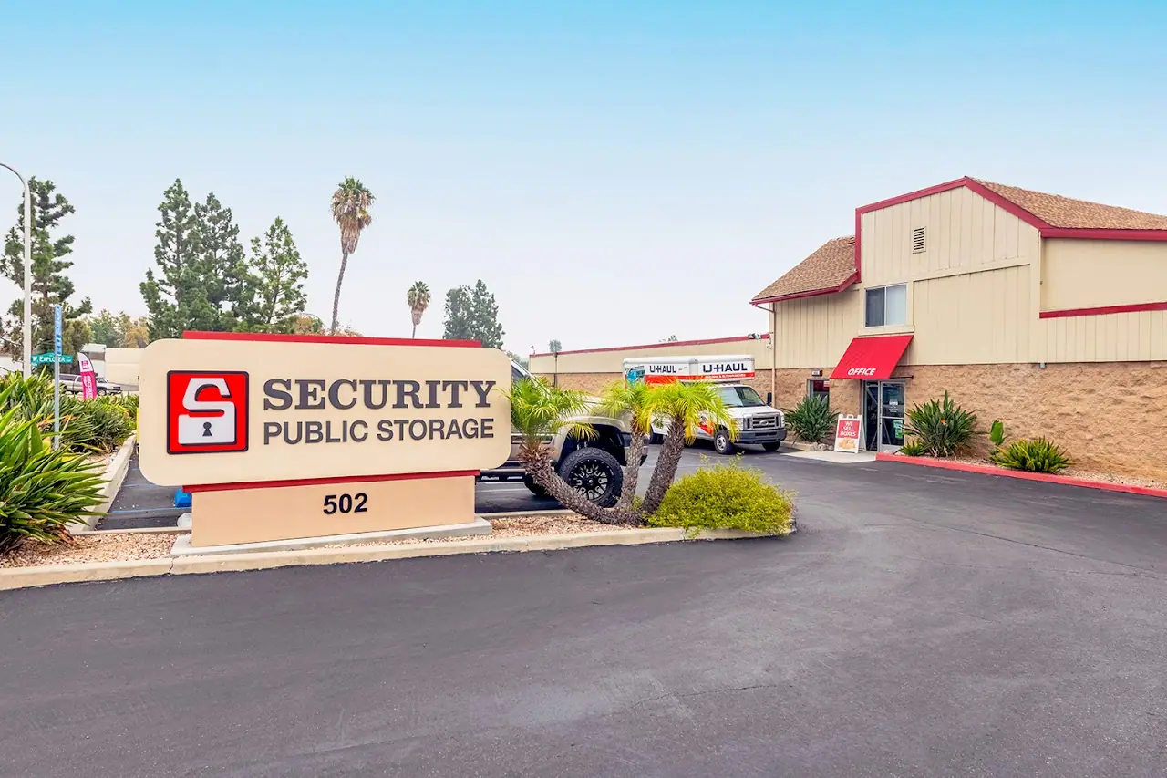 Security Public Storage, RV storage in Brea
