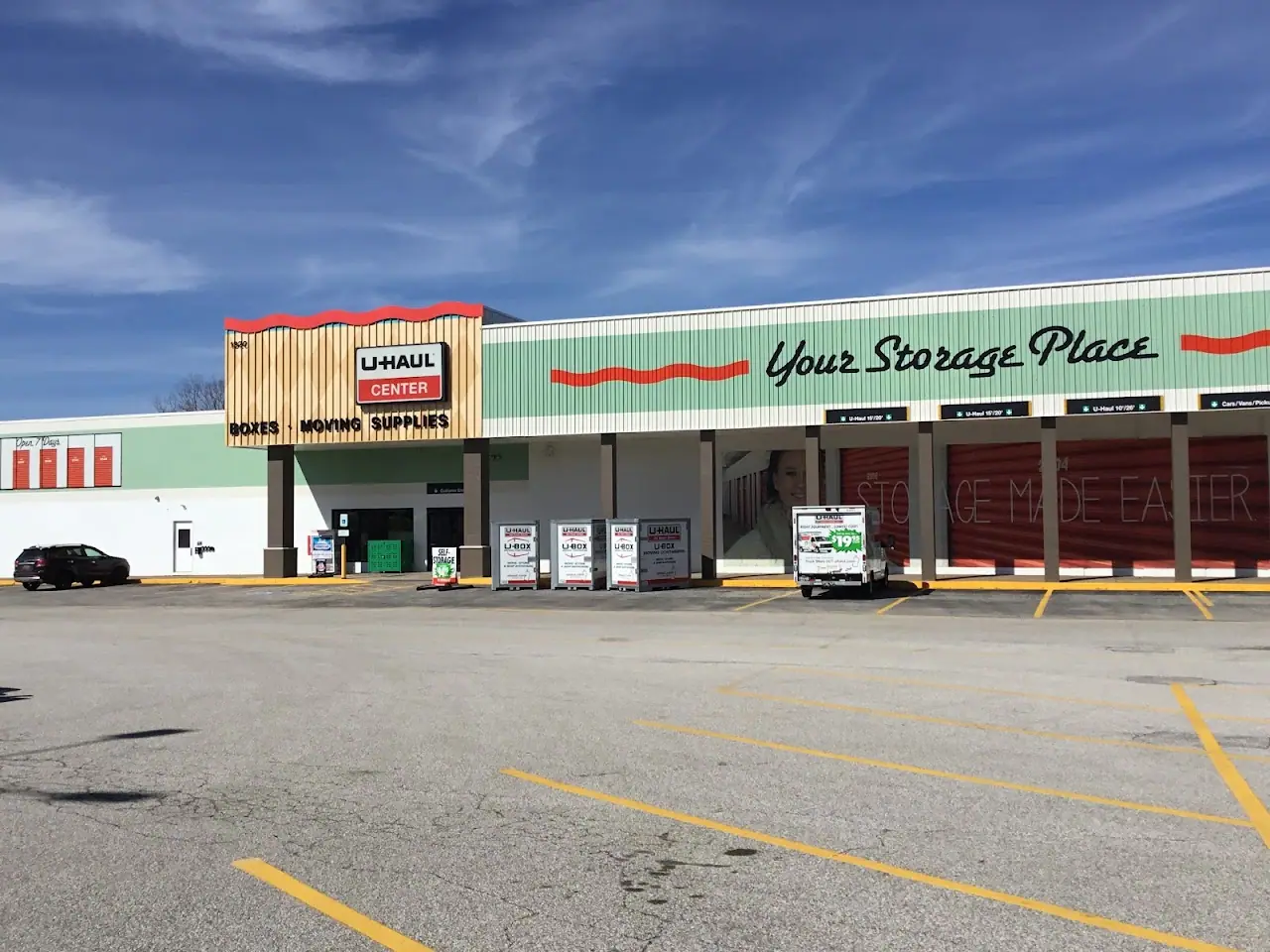 Self-Storage at U-Haul, RV storage in Erie