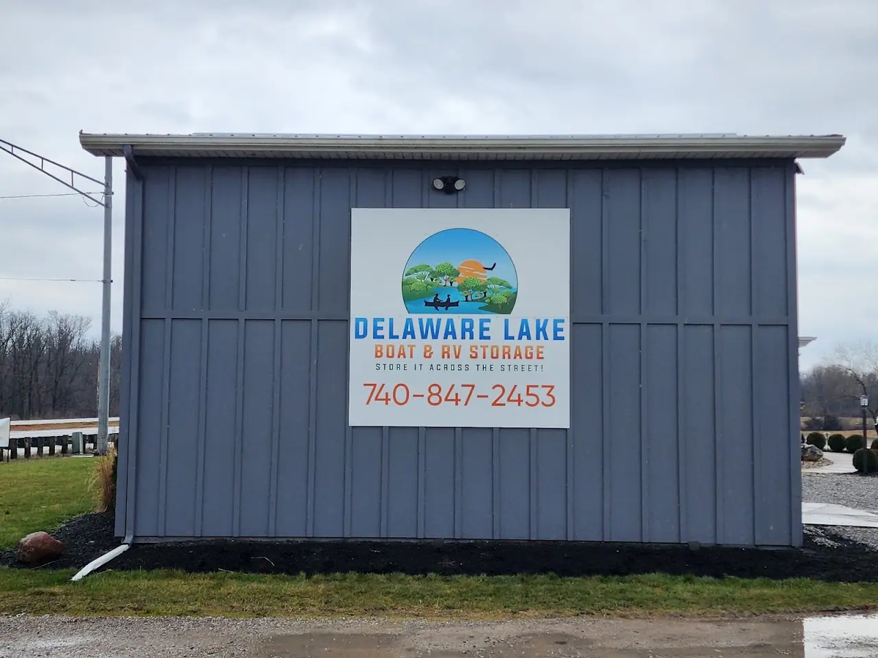 Delaware Lake Boat and RV Storage, RV storage in Delaware