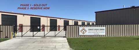Sandlot Garage Condos in Wichita, KS
