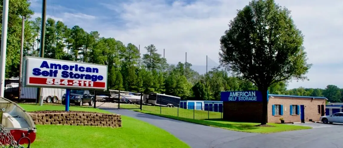American Self Storage, RV storage in Wake Forest