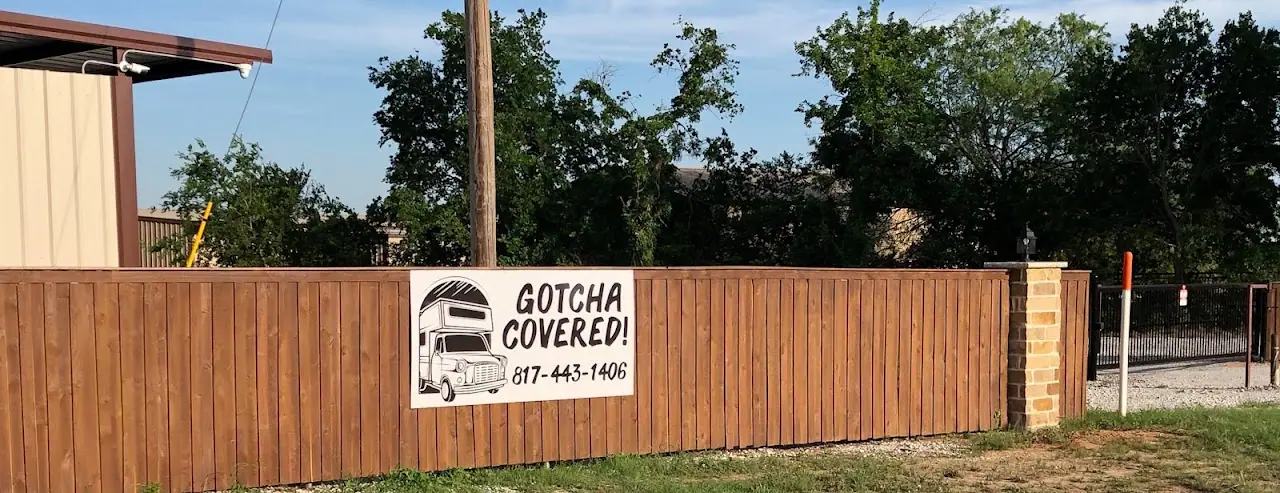 Gotcha Covered RV Storage, RV storage in Weatherford