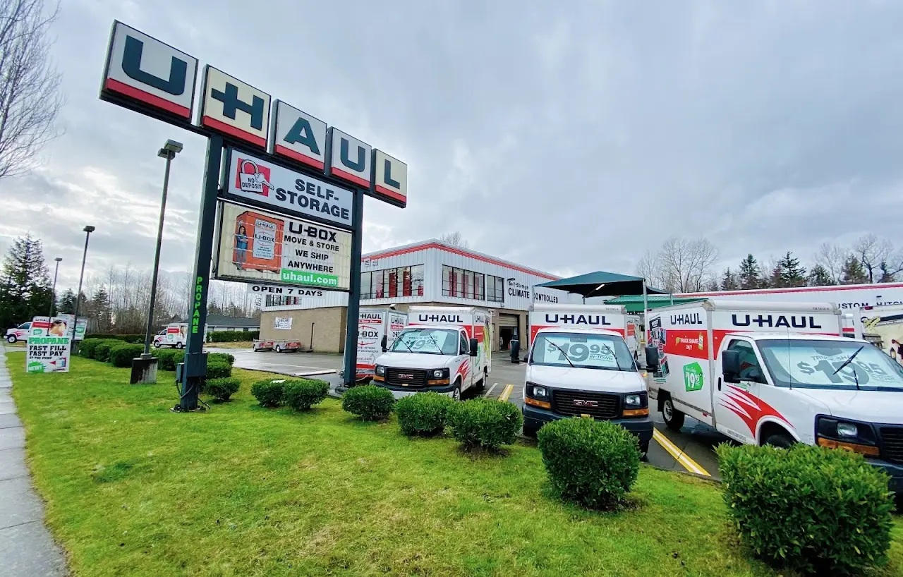 Self-Storage at U-Haul, RV storage in Bellingham