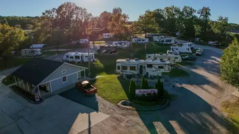 Sunset RV Park in Cottondale, AL
