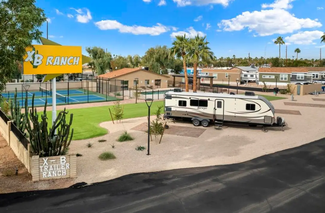 X-B Ranch Mobile Home & RV Park, RV storage in Mesa