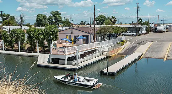 Rivers End Marina & Storage, RV storage in Byron
