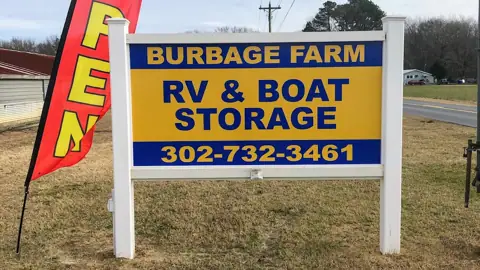 Burbage Farm RV & Boat Storage in Frankford, DE