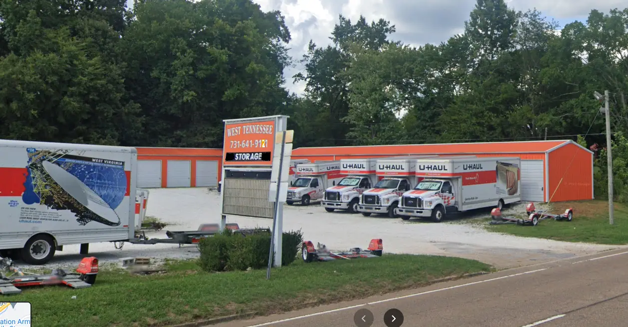 West Tennessee Storage (and Uhaul), RV storage in Paris